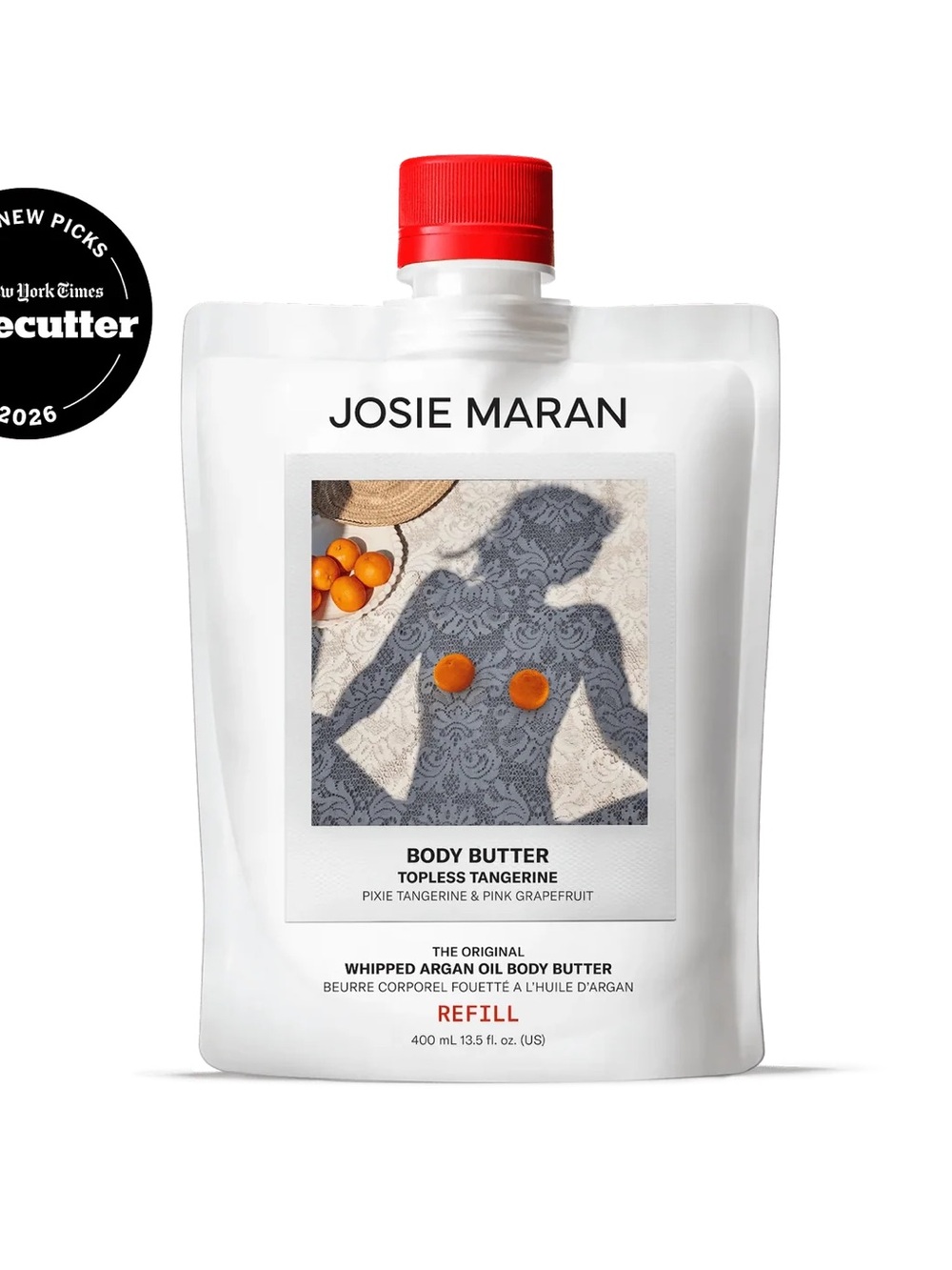 Josie Maran Topless Tangerine Whipped Argan Oil Body Butter